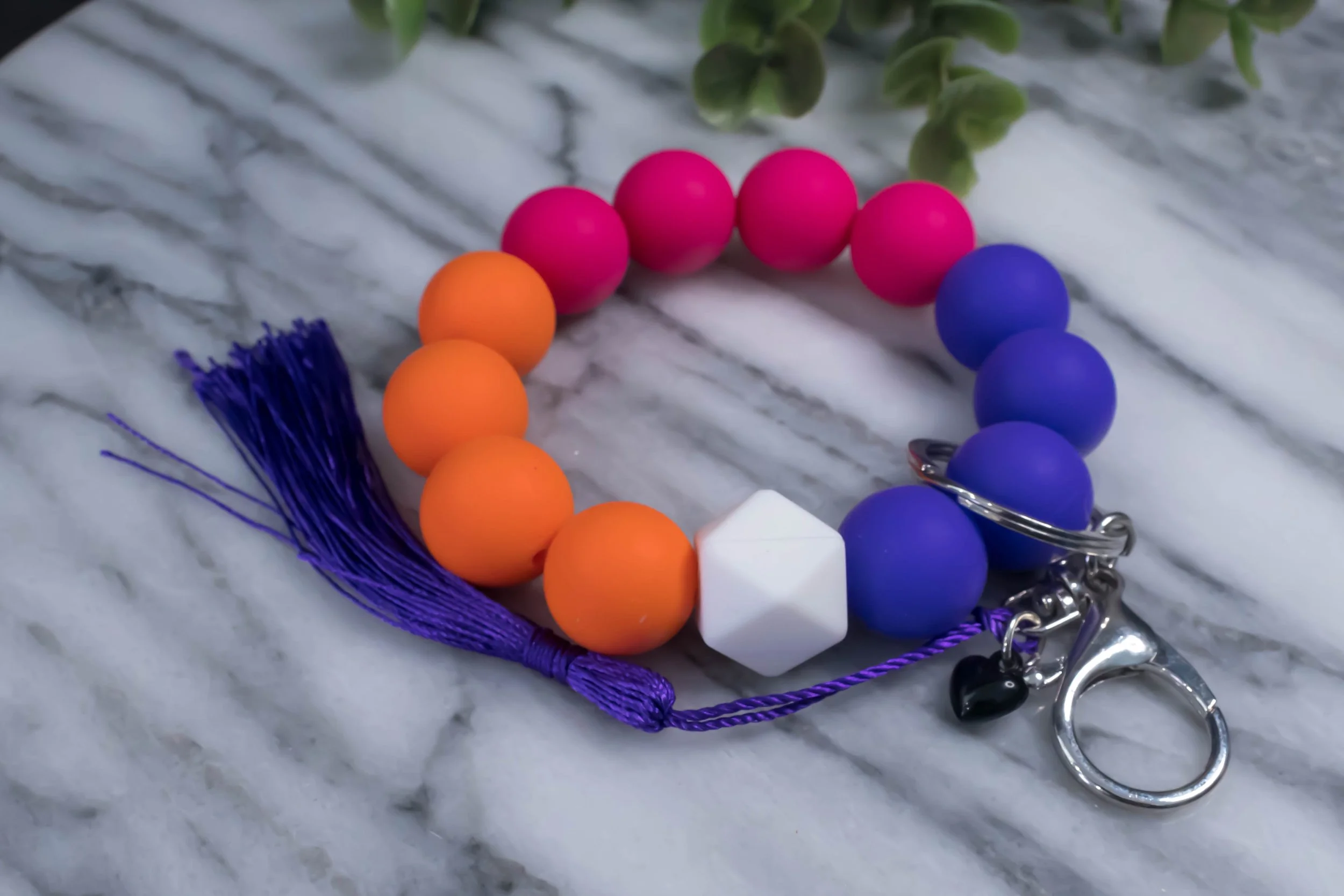 Hot sales pink keychain